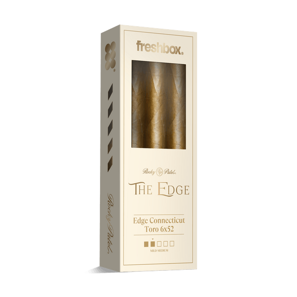 Rocky Patel Edge Connecticut Toro 6x52 FreshBox | Cigar 3-Pack - Liquor Boutique