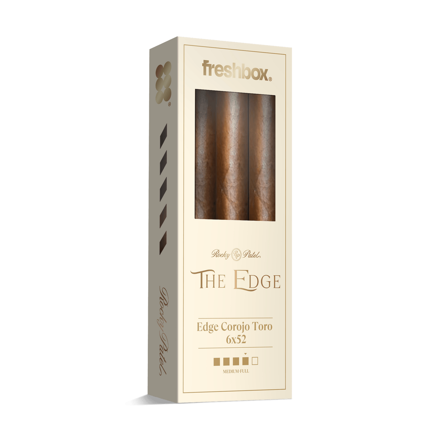 Rocky Patel Edge Corojo Toro 6x52 FreshBox | Cigar 3-Pack - Liquor Boutique