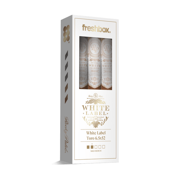 Rocky Patel White Label Toro 6.5x52 FreshBox | Cigar 3-Pack - Liquor Boutique