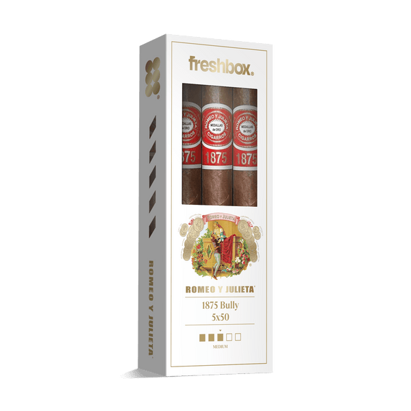 Romeo Y Julieta 1875 Bully 5x50 FreshBox | Cigar 3-Pack - Liquor Boutique