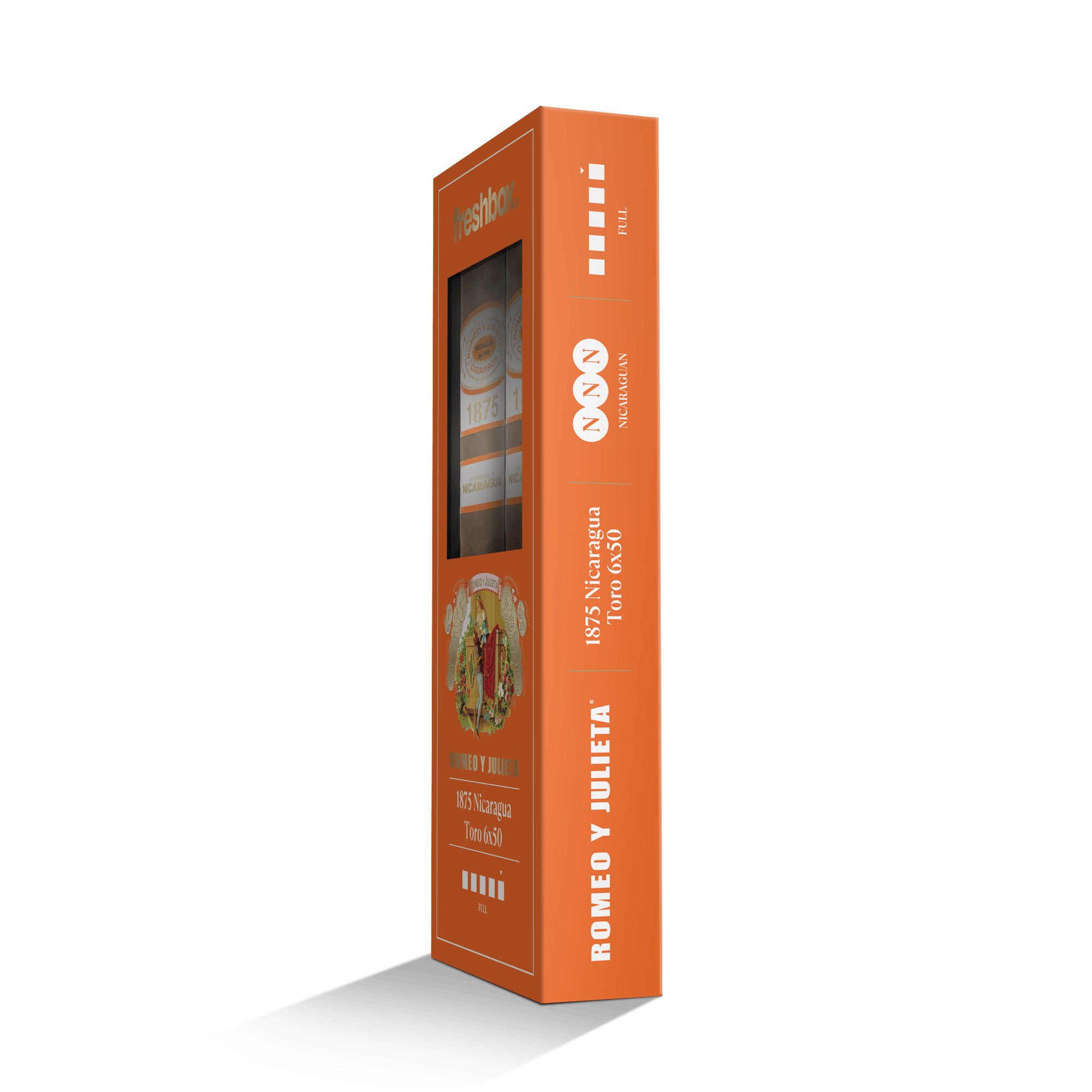 Romeo Y Julieta 1875 Nicauraga Toro 6x50 FreshBox | 3-Pack
