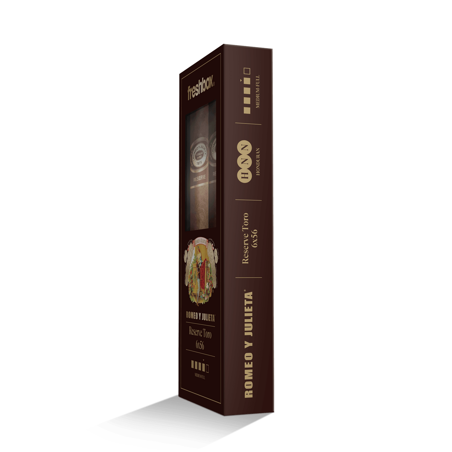Romeo Y Julieta Reserve Toro 6x56 FreshBox | Cigar 3-Pack - Liquor Boutique