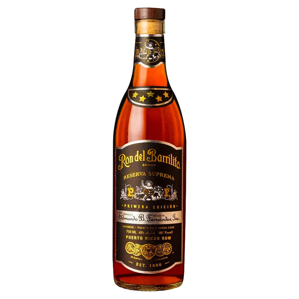 Ron del Barrilito Five Stars Aged Rum 750ml - Liquor Boutique