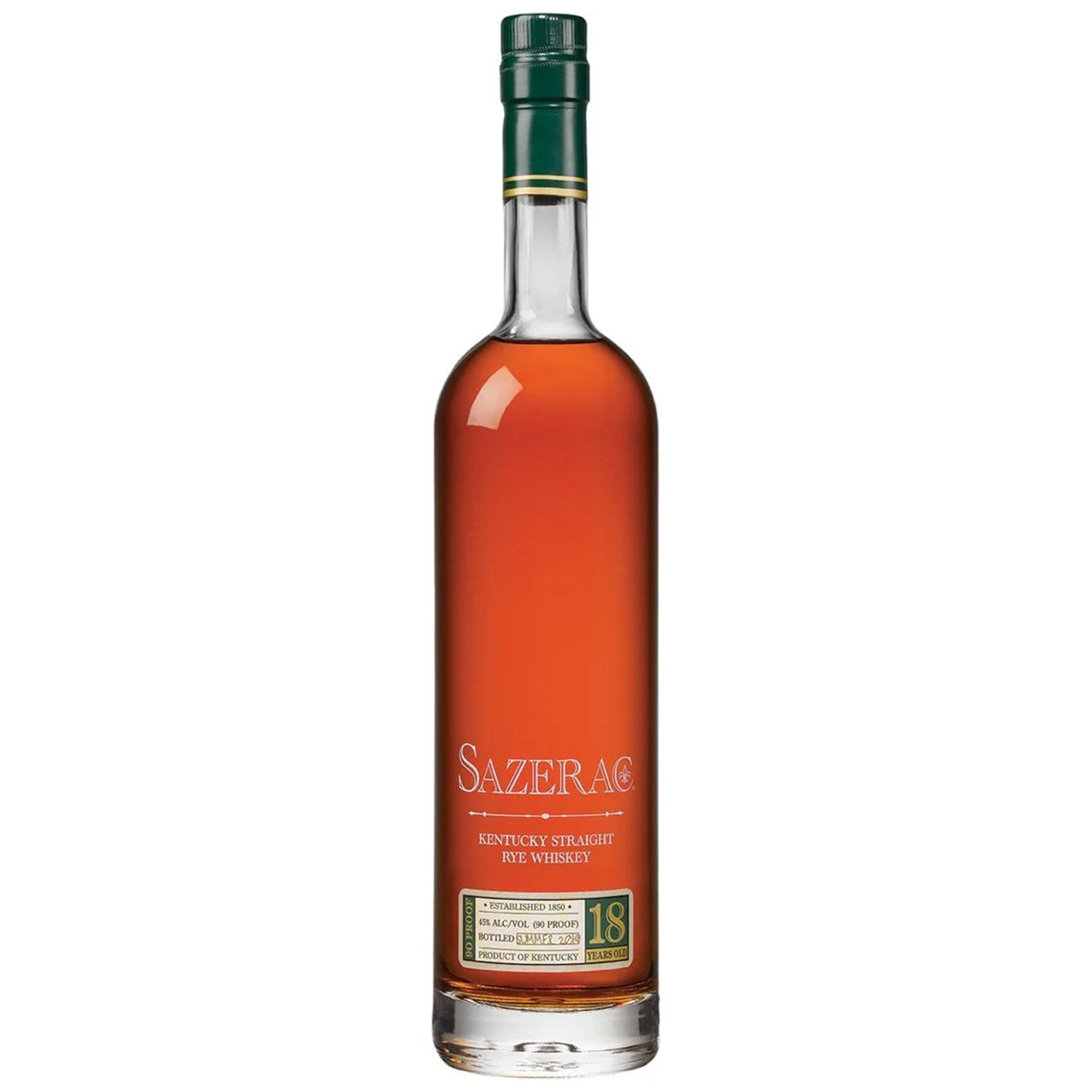Sazerac 18 Year Old Kentucky Straight Rye Whiskey 2023 - Liquor Boutique