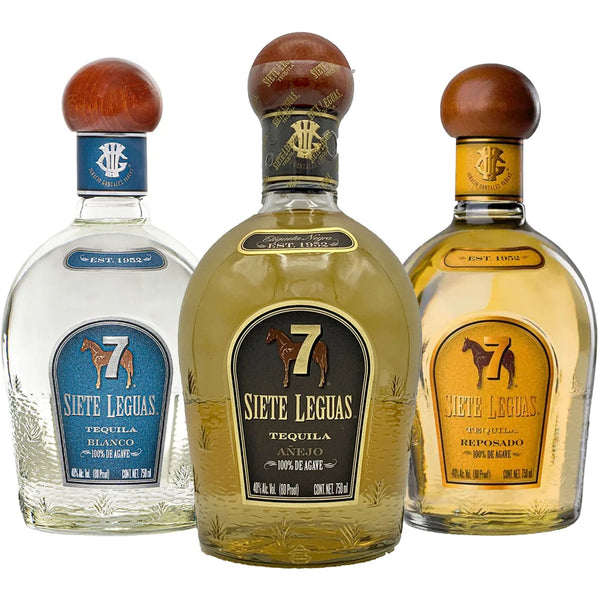 Siete Leguas Blanco, Reposado, & Añejo Tequila Bundle - Liquor Boutique