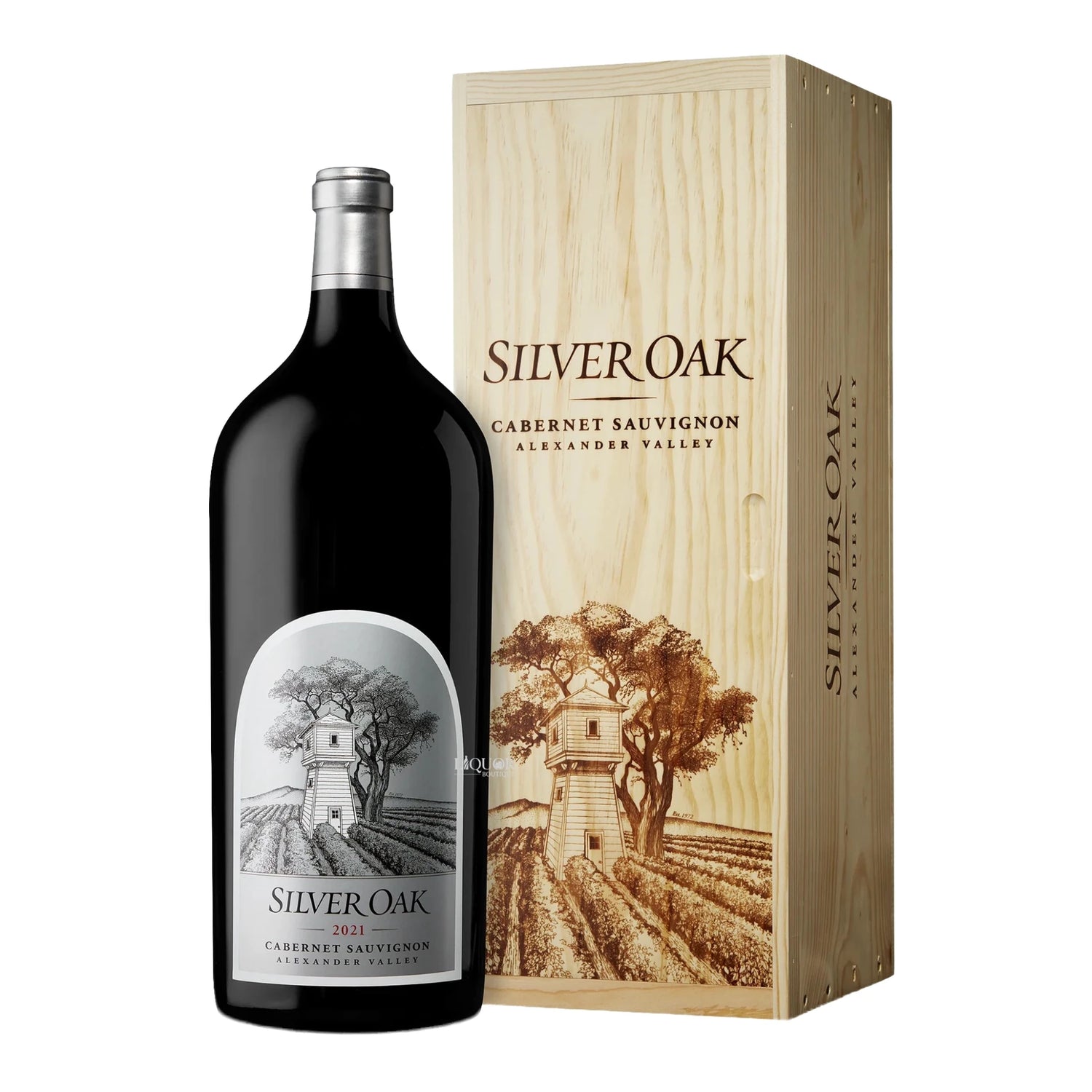 Silver Oak Cellars Alexander Valley Cabernet Sauvignon Wine 6L - Liquor Boutique