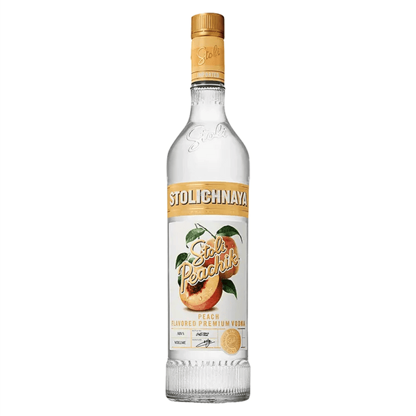 Stolichnaya Peachik Vodka 750ml - Liquor Boutique
