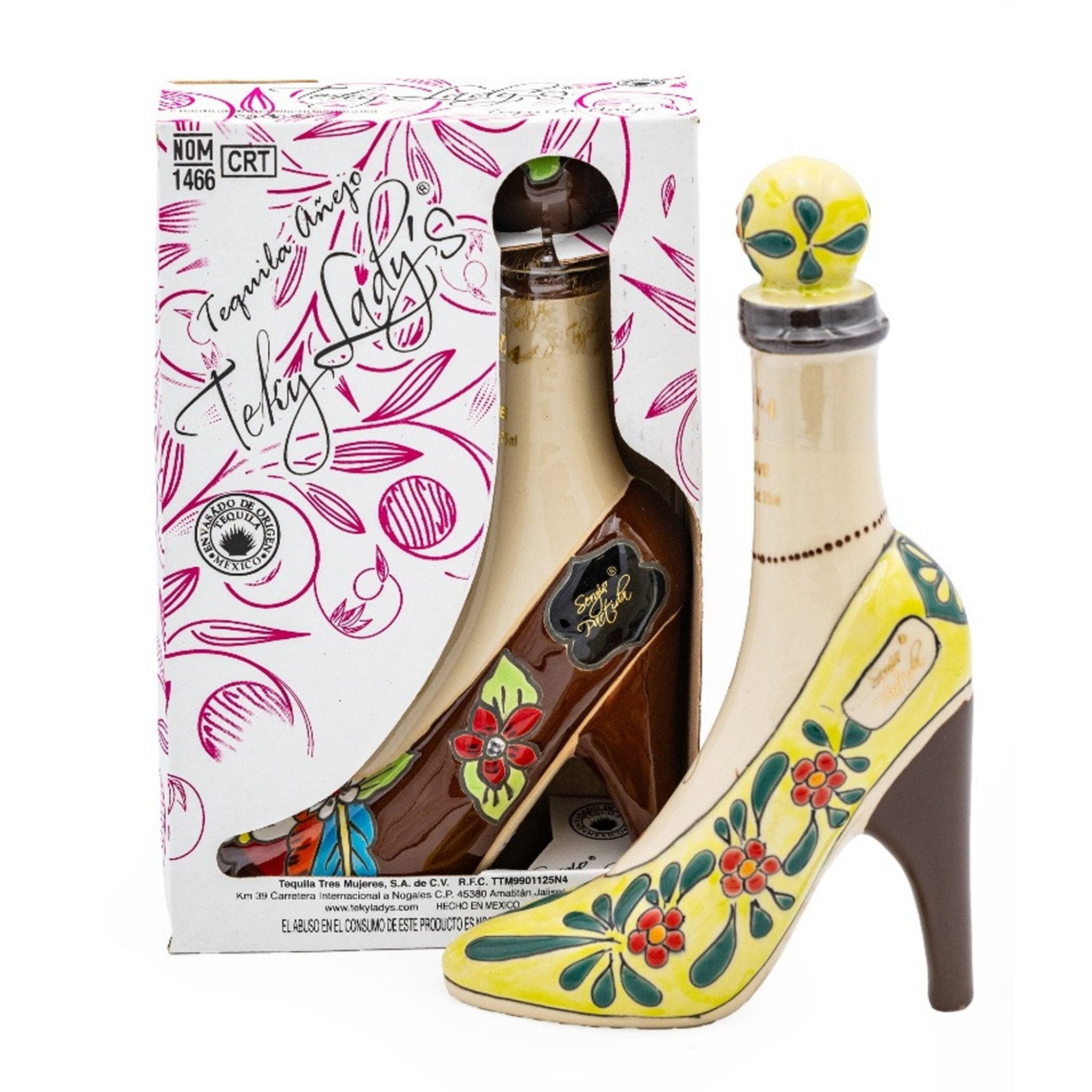 Teky Lady's High Heels Anejo Tequila 375ml - Liquor Boutique