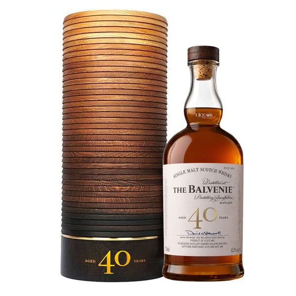 The Balvenie 40 Years Very Rare Single Malt Scotch Whisky 750ml - Liquor Boutique