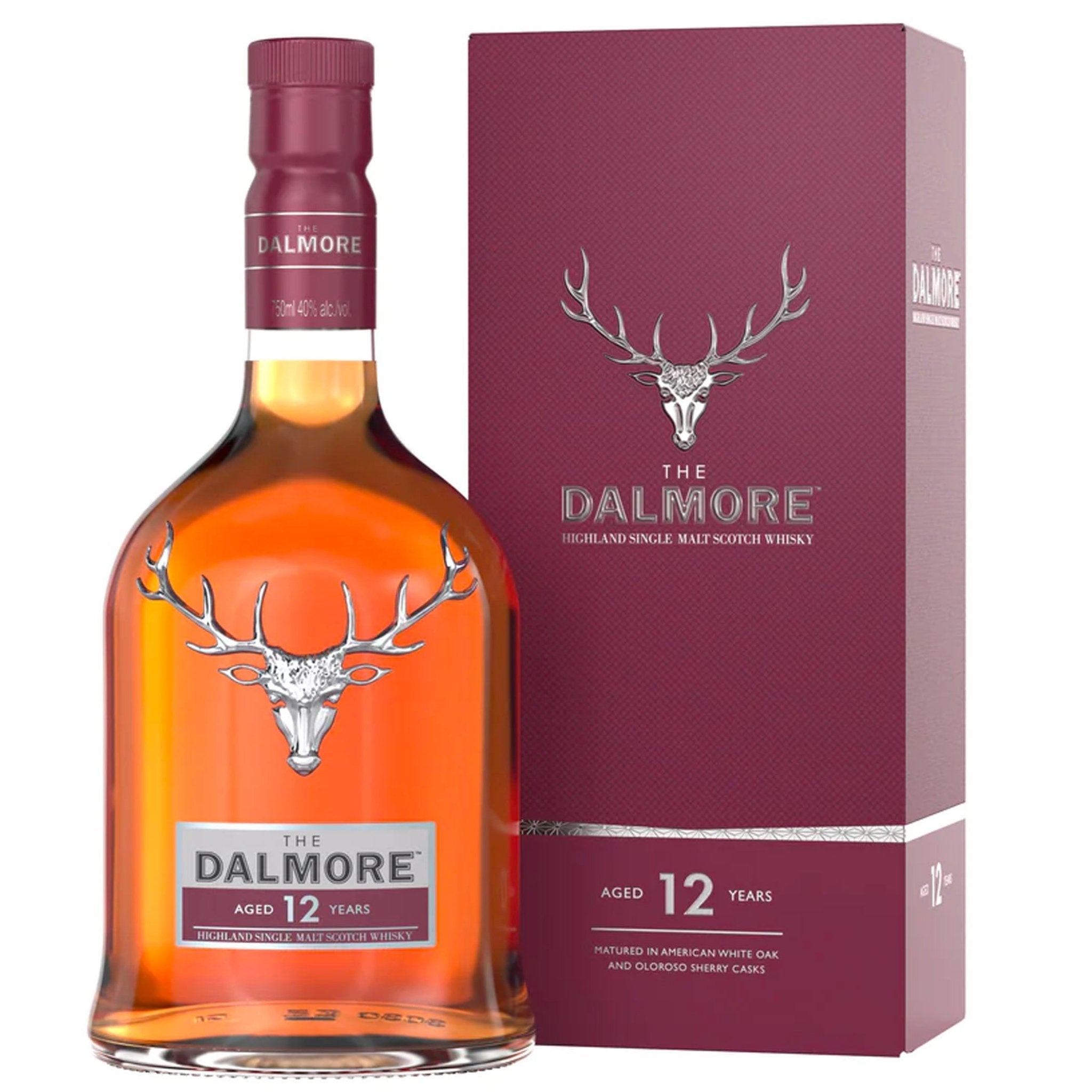 The Dalmore 12 Year Old Single Malt Scotch Whisky - Liquor Boutique