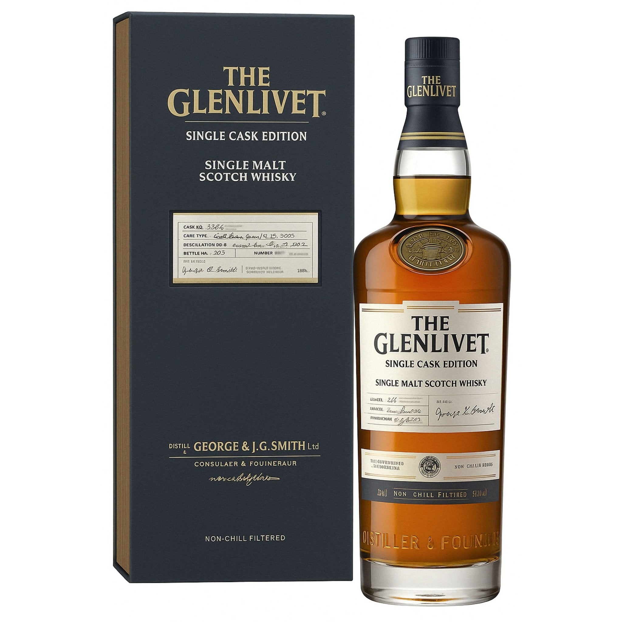 The Glenlivet 17 Year Old Single Cask Edition American Oak Barrel - Liquor Boutique