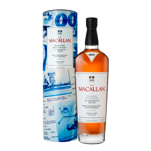 The Macallan 18 Year Diamonds Are Forever 55th Anniversary Release Single Malt Scotch Whisky 700ml - Liquor Boutique