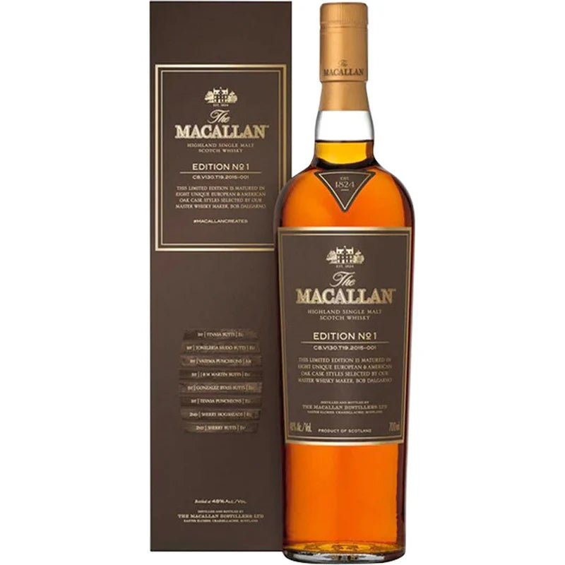The Macallan Edition No. 1 Scotch Whisky 750ml - Liquor Boutique