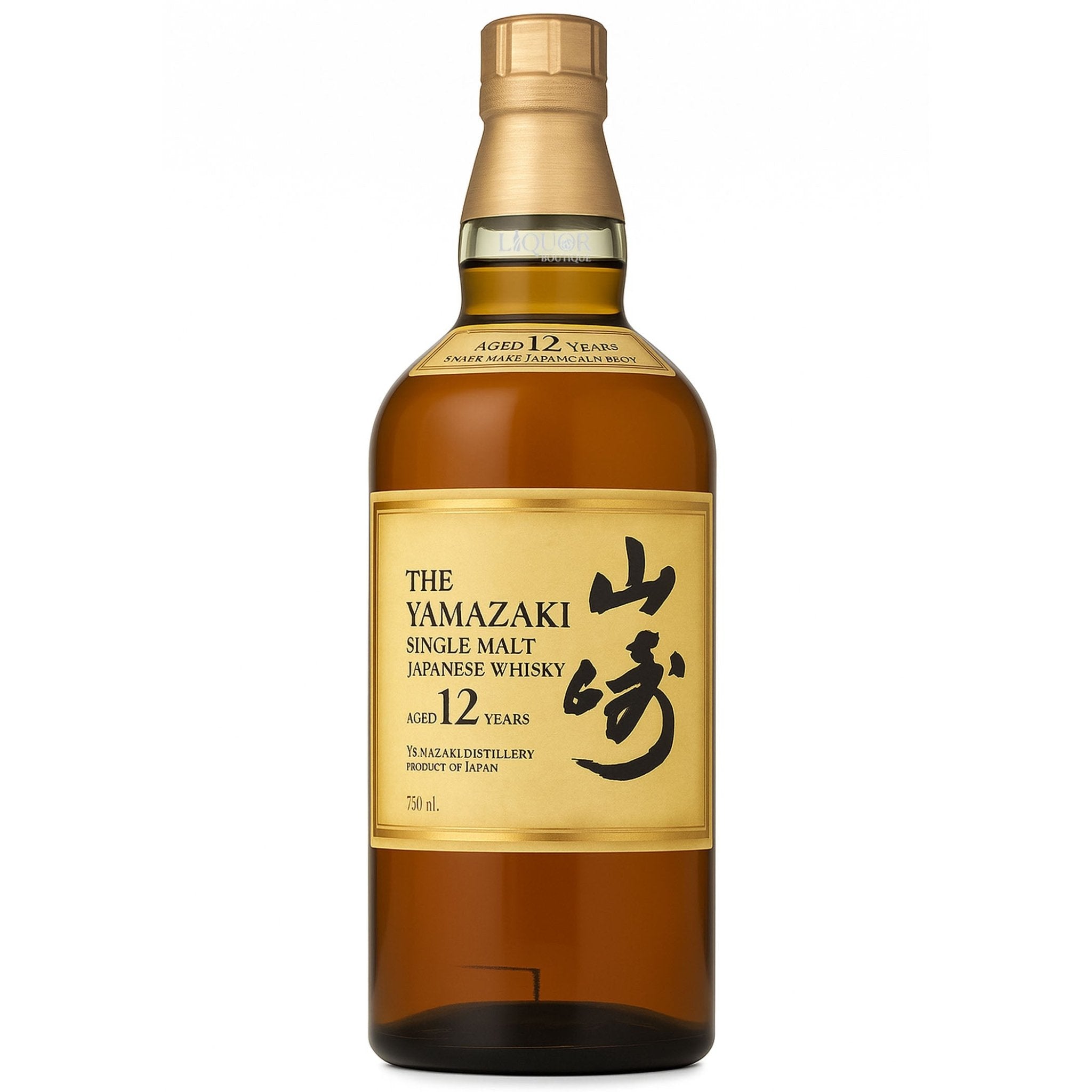 The Yamazaki Aged 12 Years Single Malt Japanese Whisky - Liquor Boutique