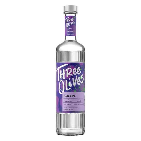 Three Olives Grape Vodka 750ml - Liquor Boutique