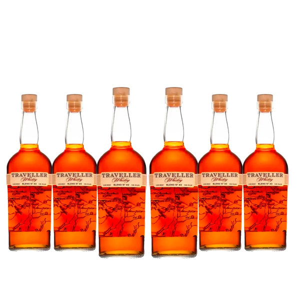 Traveller Blend No.40 Whiskey 6 Pack 750ml - Liquor Boutique
