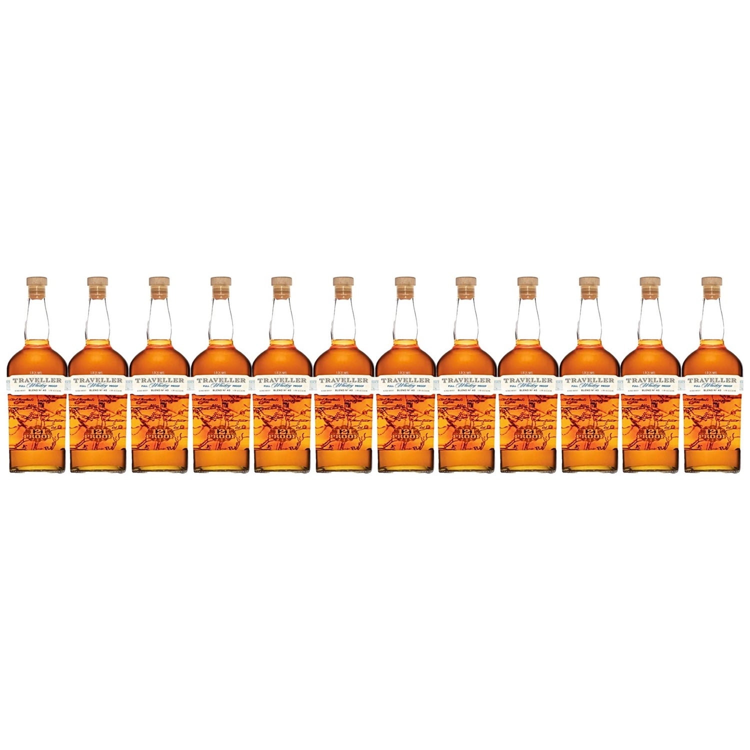 Traveller Full Proof Whiskey Blend No.40 750ml - Liquor Boutique