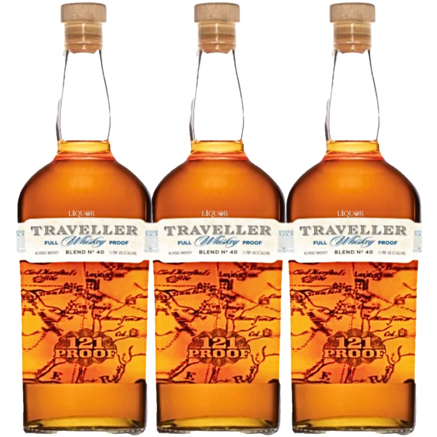 Traveller Full Proof Whiskey Blend No.40 750ml - Liquor Boutique