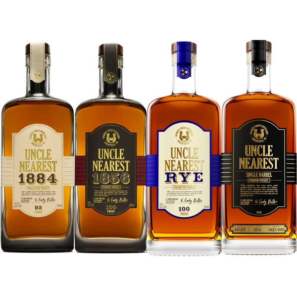Uncle Nearest 1884, 1856, Rye, & Single Barrel Whiskey Bundle - Liquor Boutique