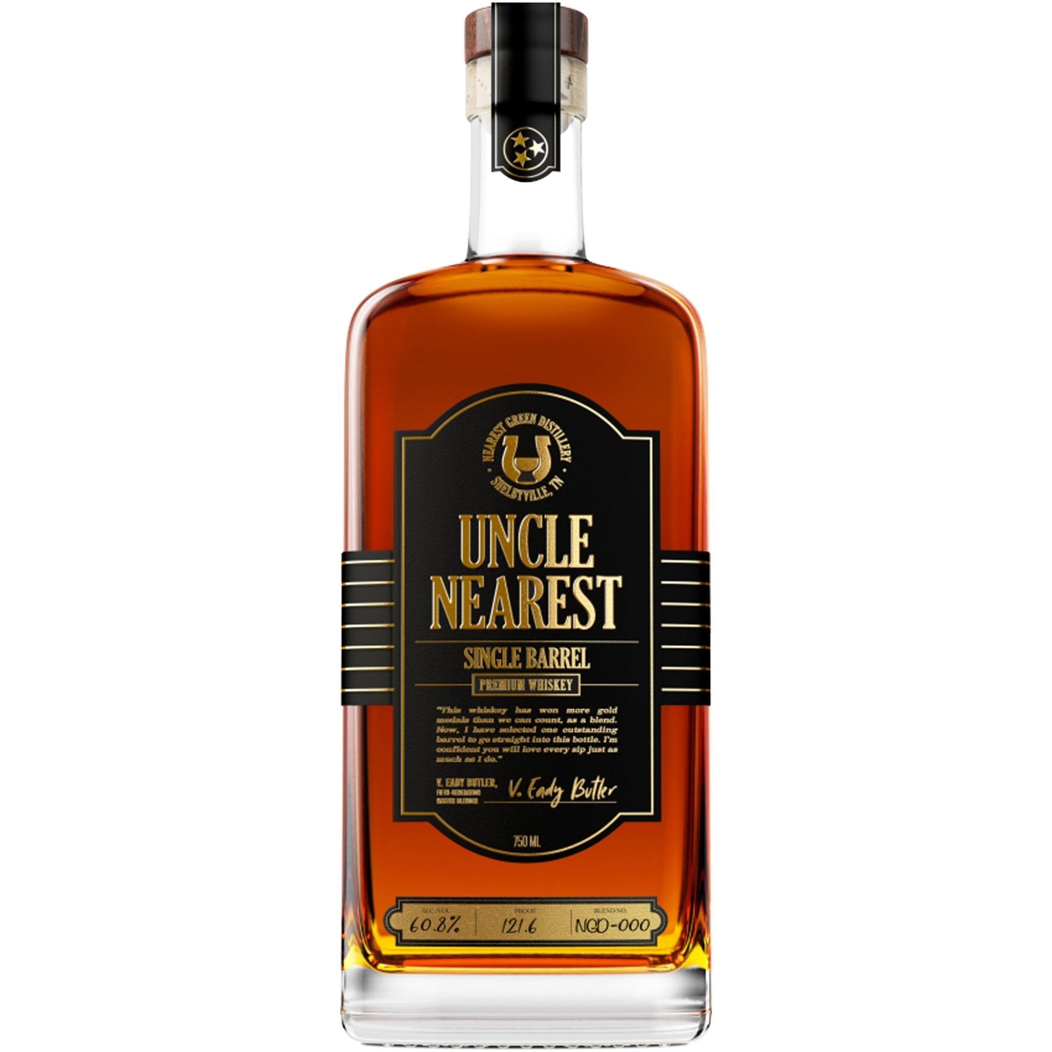 Uncle Nearest Single Barrel Premium Whiskey 750ML - Liquor Boutique