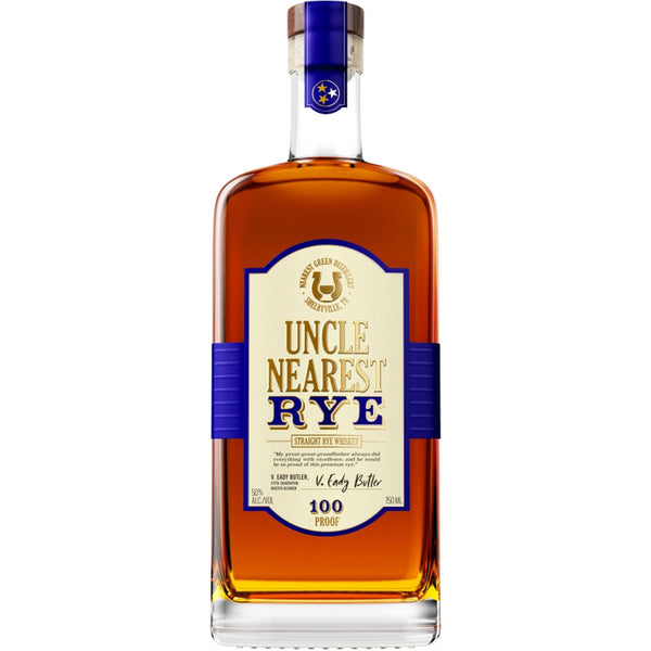 Uncle Nearest Straight Rye 100 Proof Whiskey 750ml - Liquor Boutique