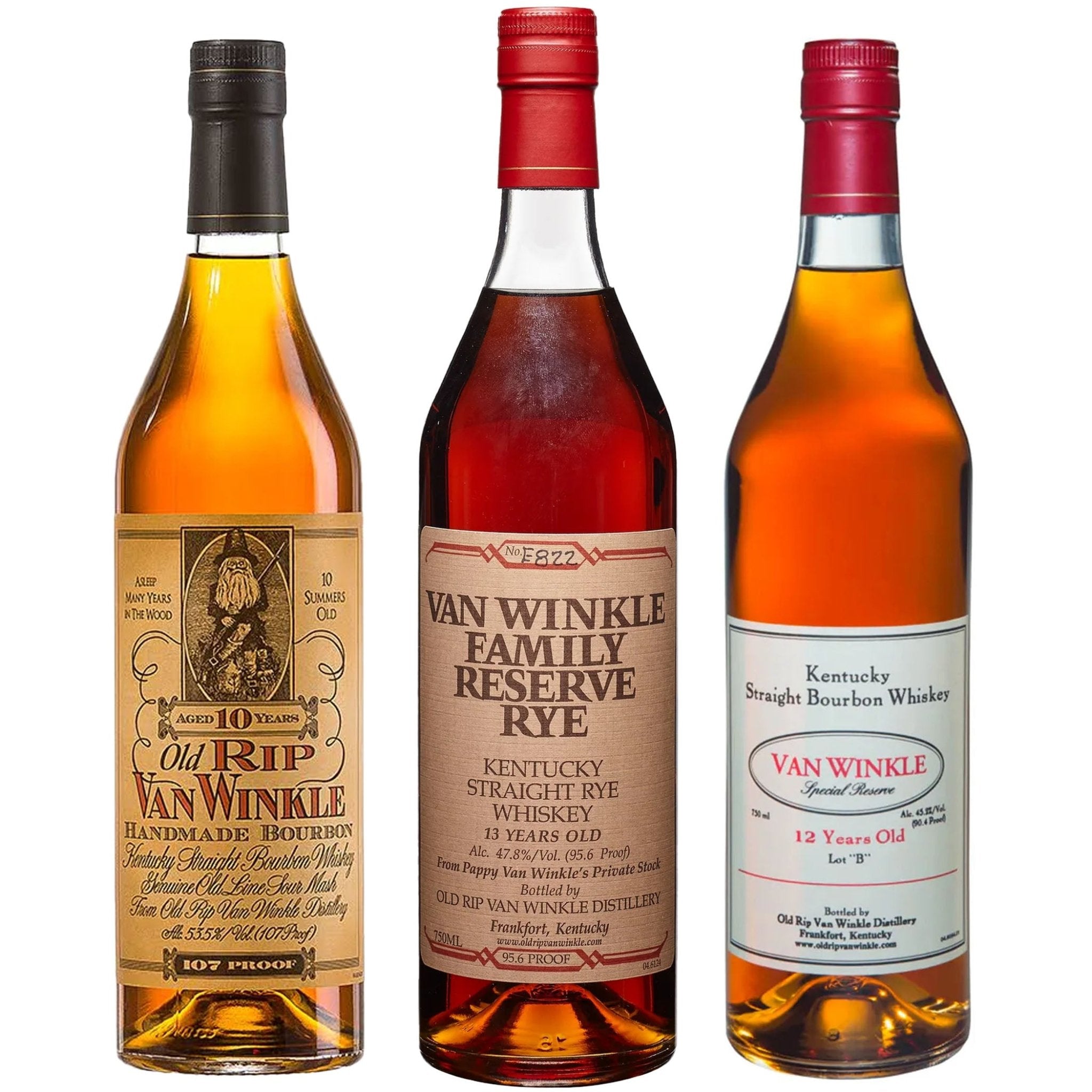 Van Winkle 10, 12 & 13 Year Bundle - Liquor Boutique