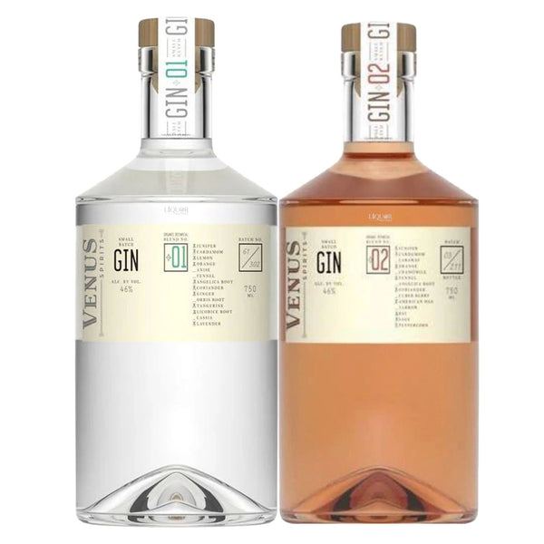 Venus Blend No. 1 Gin and Venus Blend No. 2 Gin Bundle 750ml - Liquor Boutique