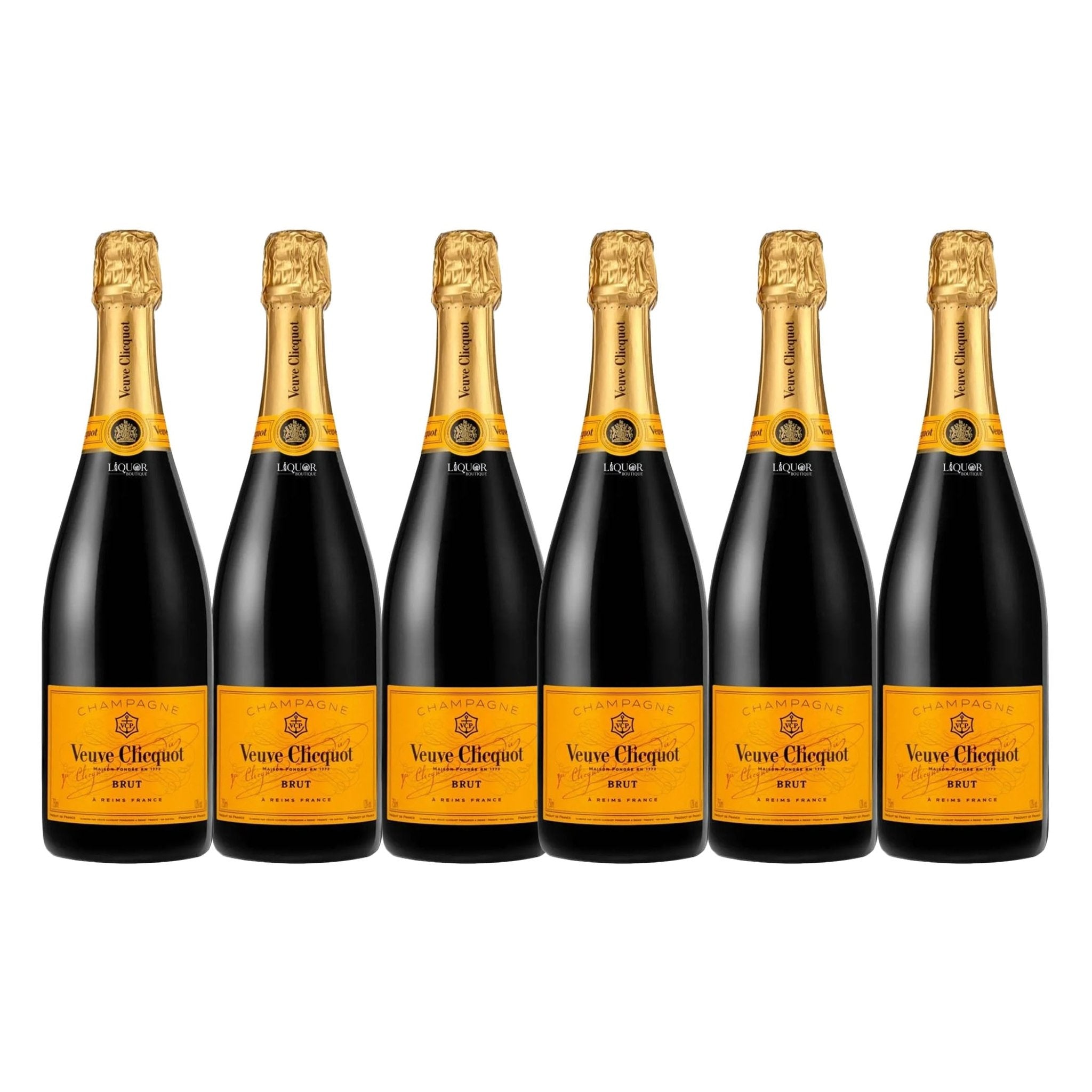 Veuve Clicquot Brut Yellow Label Champagne 750ml - Liquor Boutique