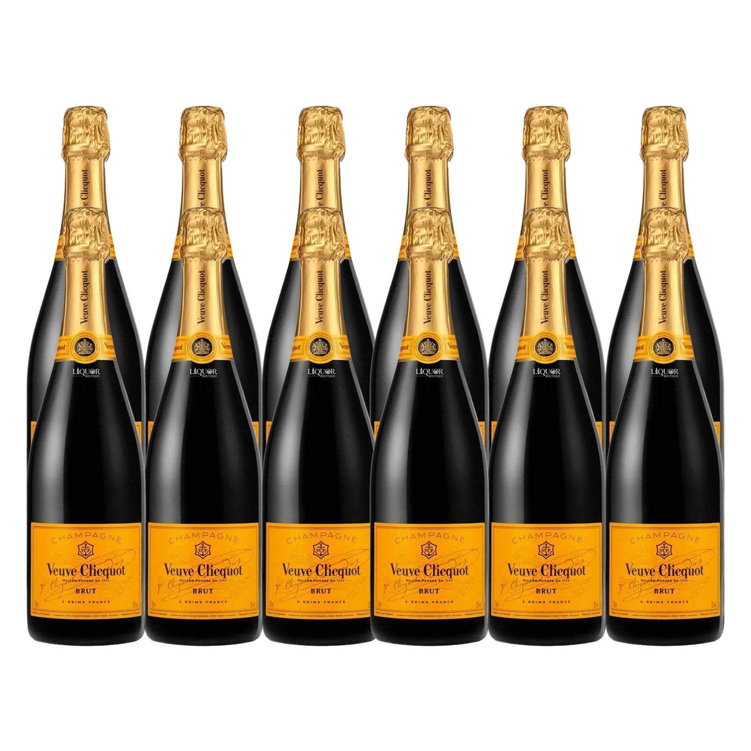 Veuve Clicquot Brut Yellow Label Champagne 750ml - Liquor Boutique