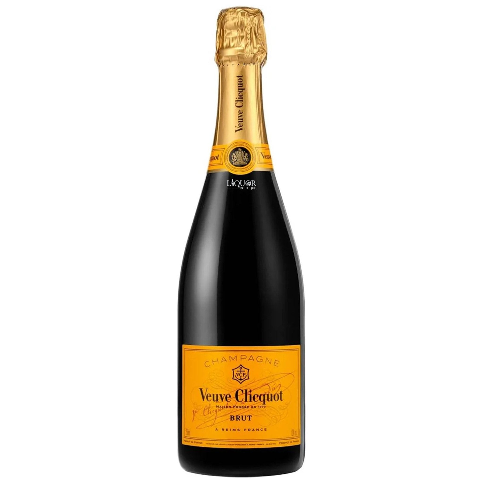 Veuve Clicquot Brut Yellow Label Champagne 750ml - Liquor Boutique