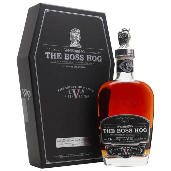WhistlePig The Boss Hog V: The Spirit Of Mauve Straight Rye Whiskey 750ml - Liquor Boutique