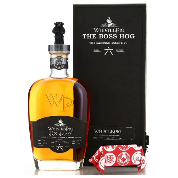 WhistlePig The Boss Hog VI Samurai Scientist Katakana Edition - Liquor Boutique