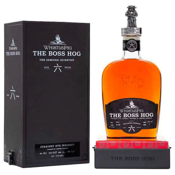 WhistlePig The Boss Hog VI: Samurai Scientist Straight Rye Whiskey 750ml - Liquor Boutique