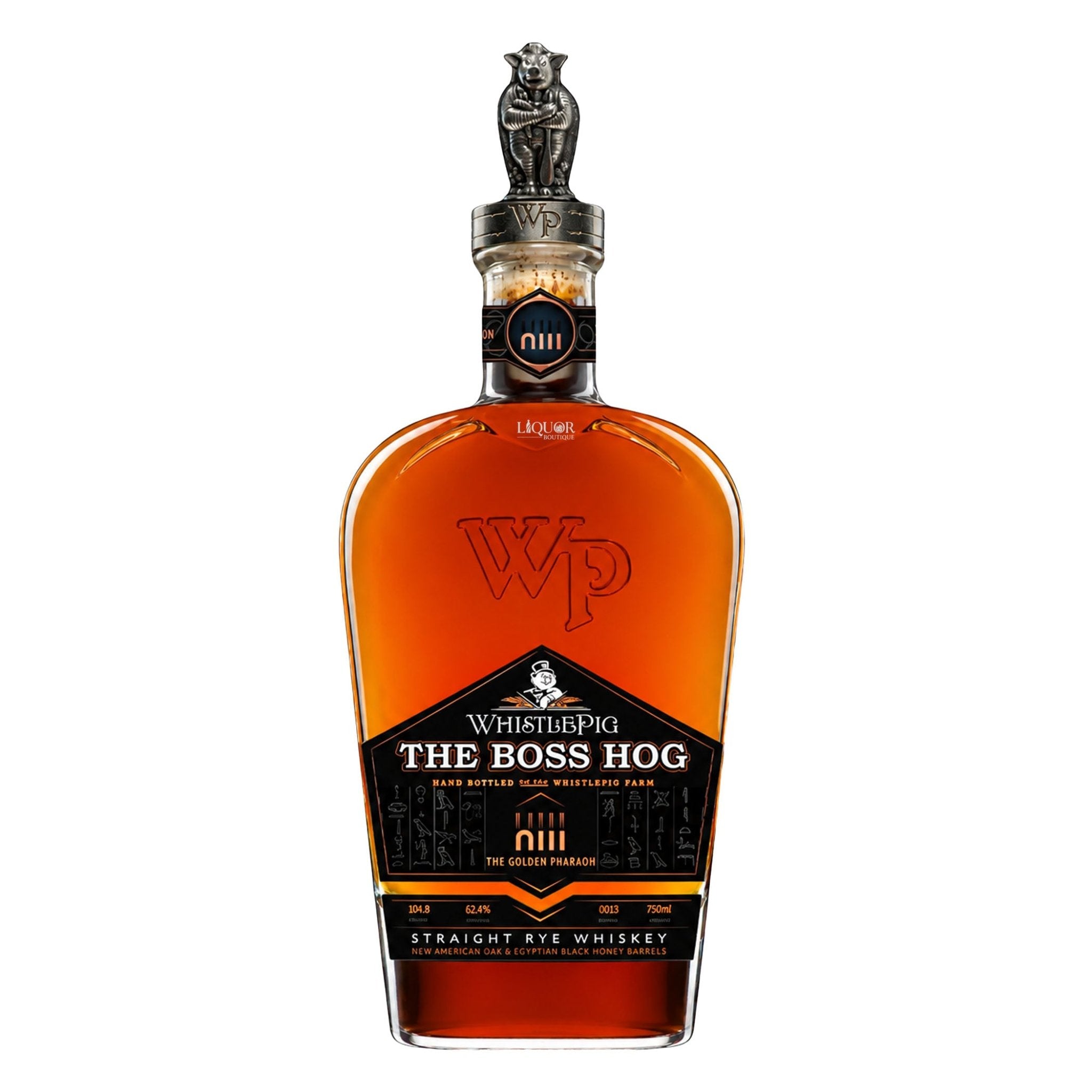WhistlePig The Boss Hog XIII: Golden Pharaoh Straight Rye Whiskey - Liquor Boutique