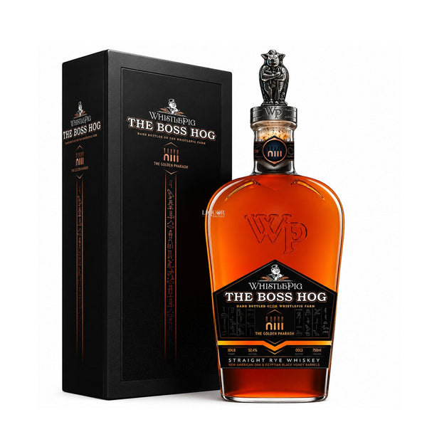 WhistlePig The Boss Hog XIII: Golden Pharaoh Straight Rye Whiskey - Liquor Boutique