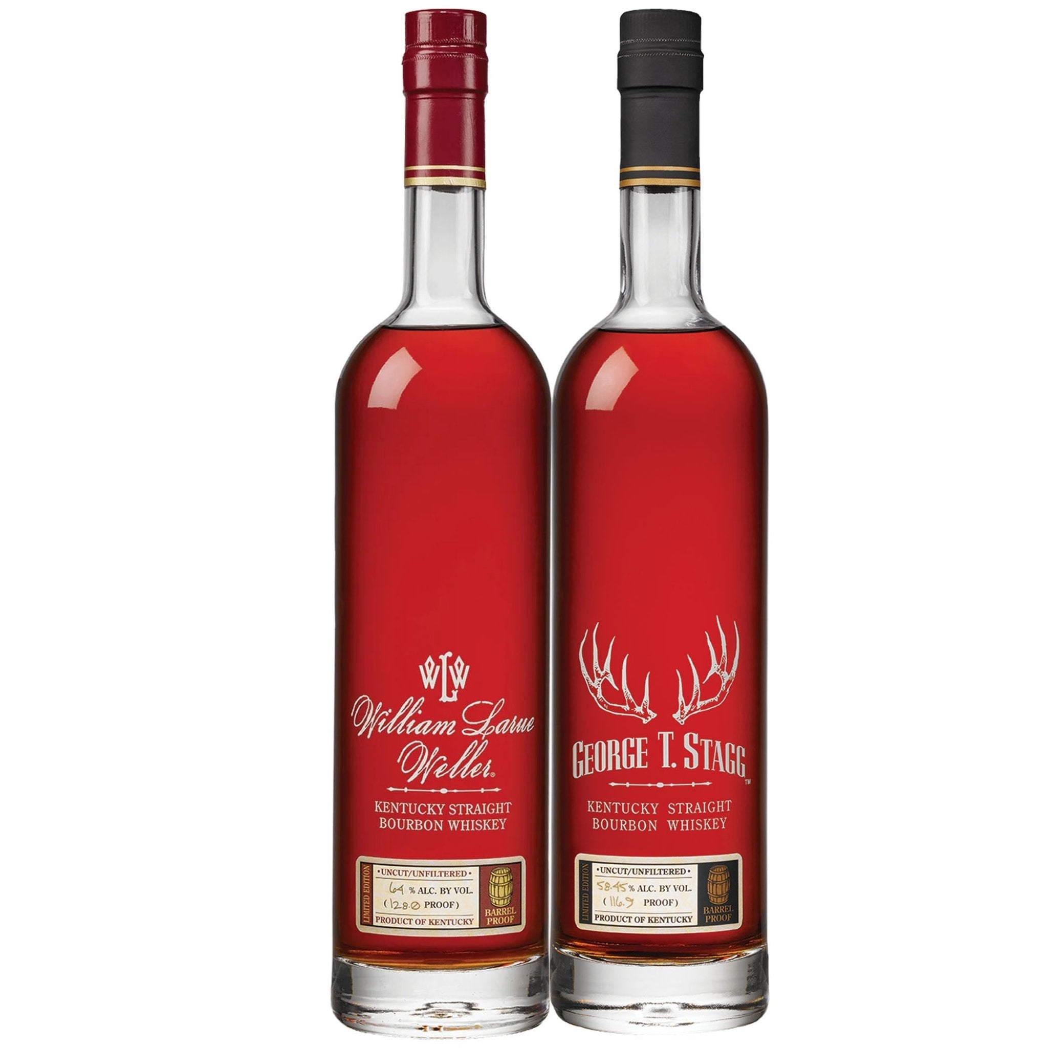 William Larue Weller & George T. Stagg Bourbon Whiskey Bundle - Liquor Boutique
