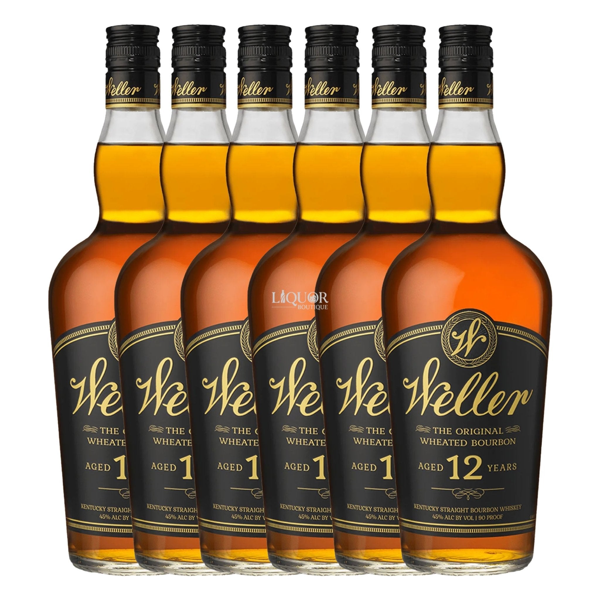 W.L. Weller Aged 12 Years Bourbon Whiskey 750ml - Liquor Boutique