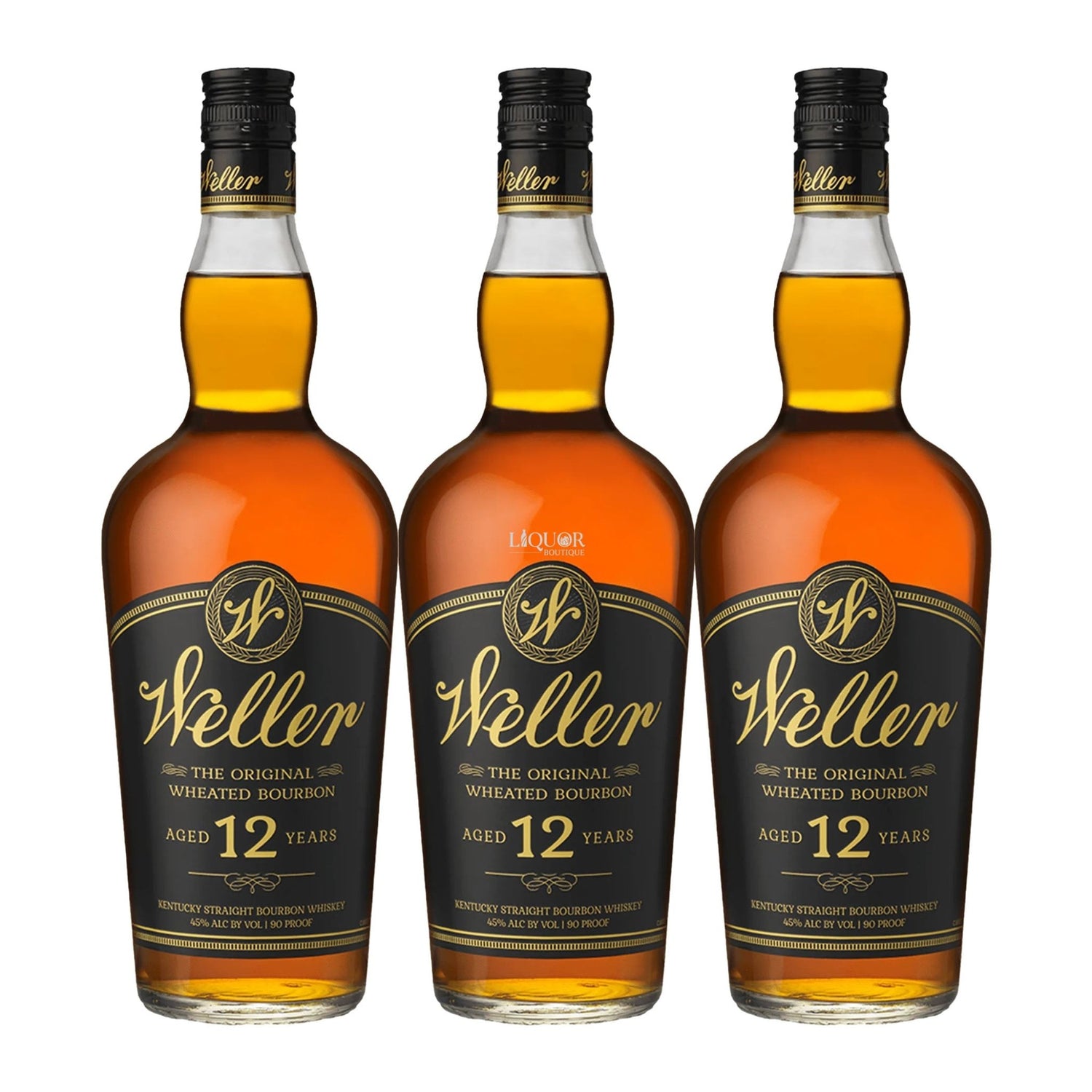 W.L. Weller Aged 12 Years Bourbon Whiskey 750ml - Liquor Boutique
