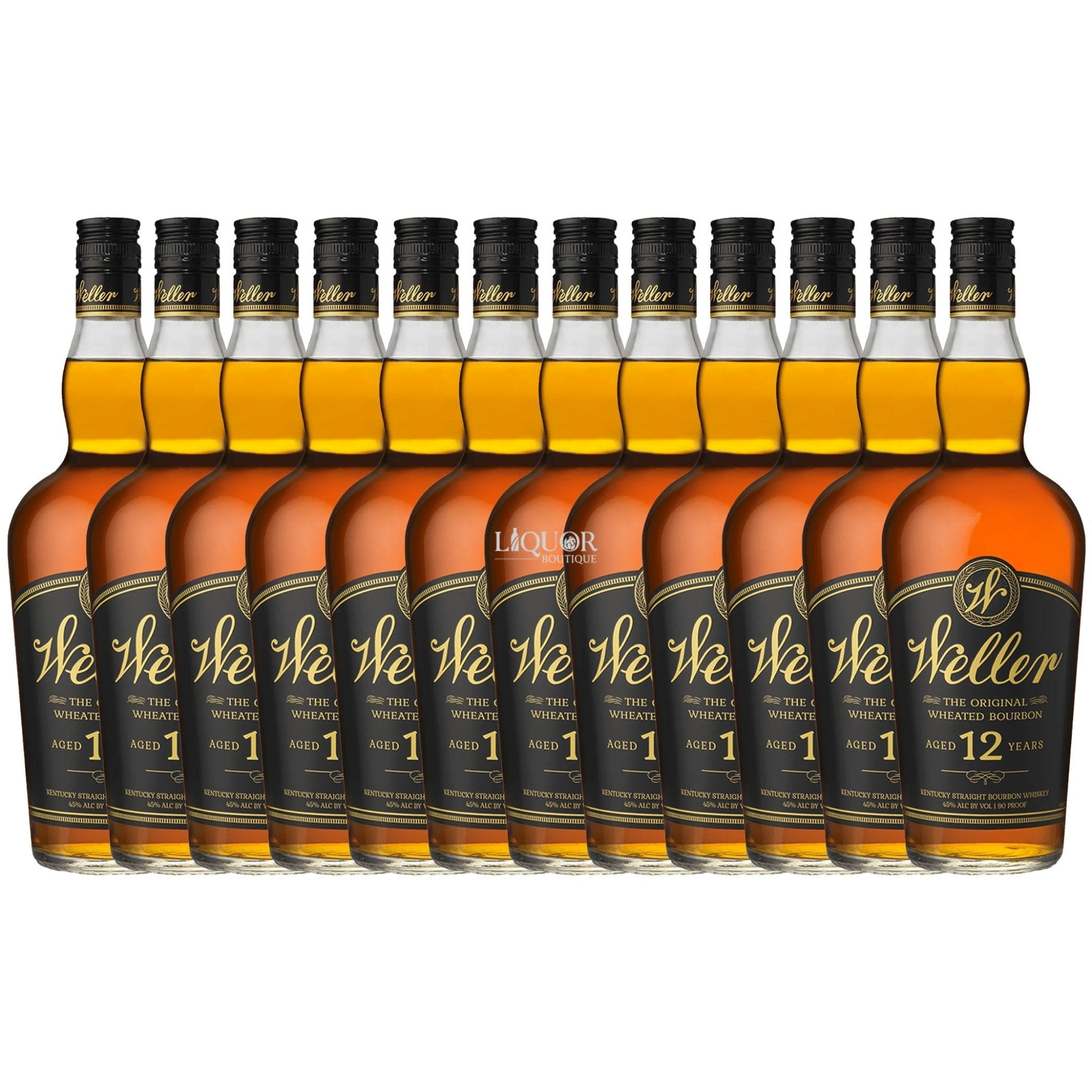 W.L. Weller Aged 12 Years Bourbon Whiskey 750ml - Liquor Boutique