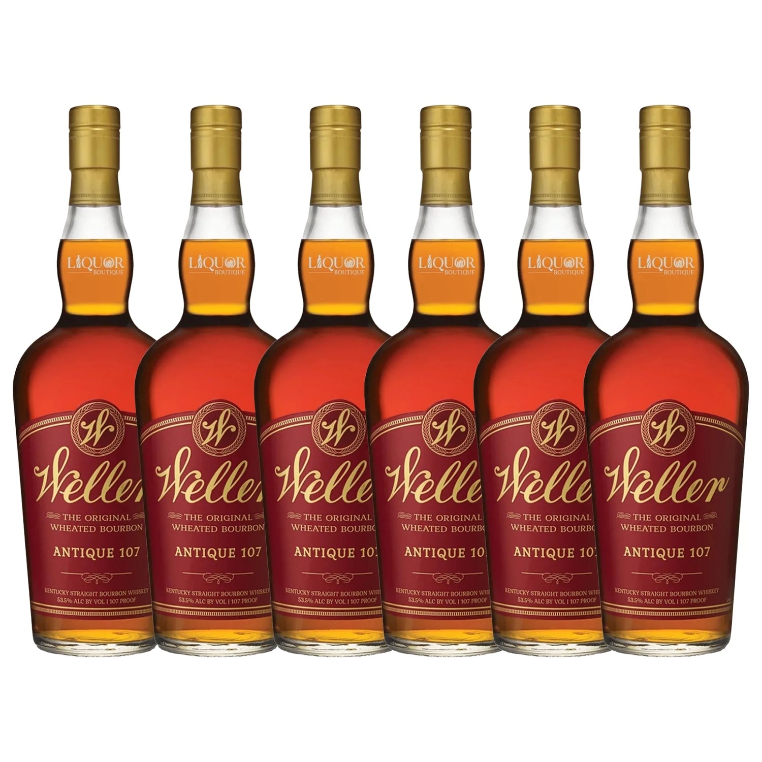 W.L. Weller Antique 107 Bourbon Whiskey 750ml - Liquor Boutique