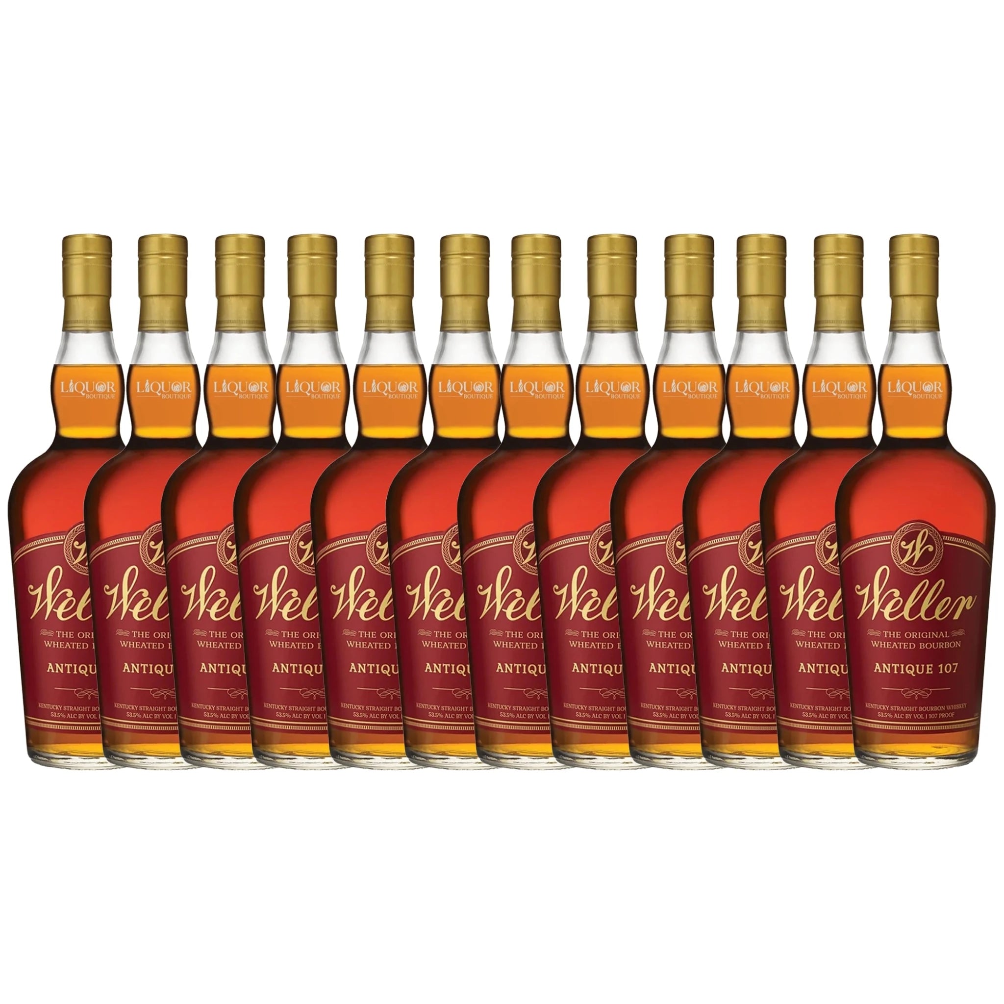 W.L. Weller Antique 107 Bourbon Whiskey 750ml - Liquor Boutique