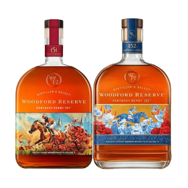 Woodford Reserve Kentucky Derby 151 & 152 Edition Set 1L - Liquor Boutique
