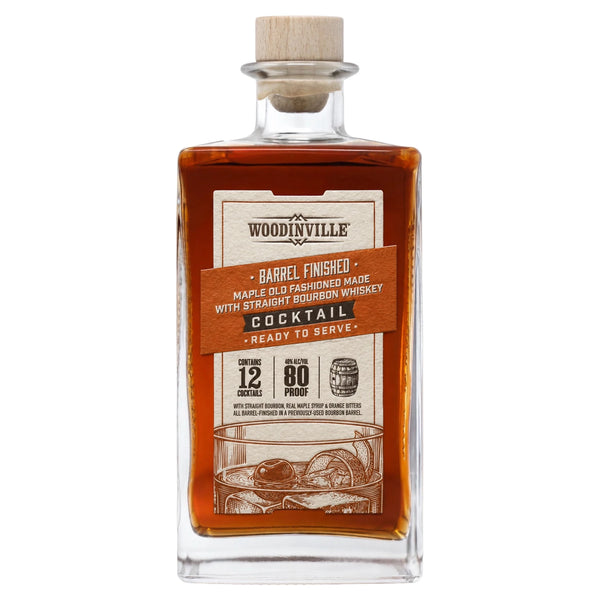 Woodinville Barrel Finished Maple Old Fashioned Bourbon 750ml - Liquor Boutique