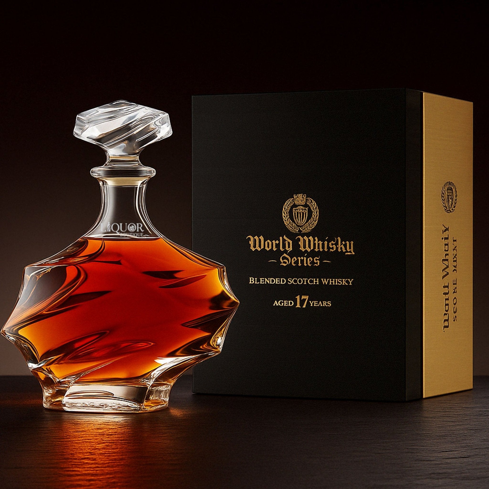 World Whiskey Society 15 Year Mizunara Cask Finish Bourbon 750ml - Liquor Boutique