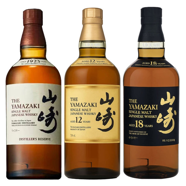 Yamazaki Distiller's Reserve, 12, & 18 Year Japenese Whisky - Liquor Boutique