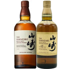 Yamazaki Distiller's Reserve & 12 Years Single Malt Japanese Whiskey Bundle - Liquor Boutique