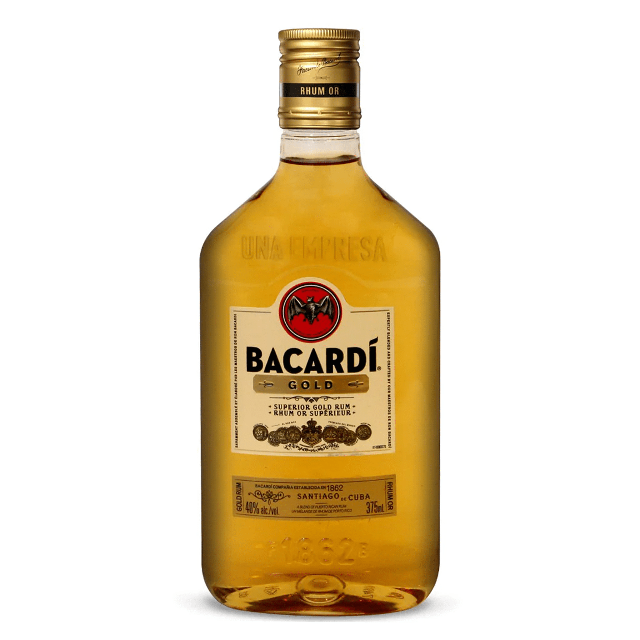 Bacardi Gold Rum 375ml - Liquor Boutique