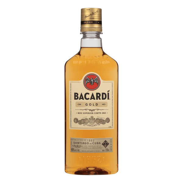 Bacardi Gold Rum 750ml - Liquor Boutique