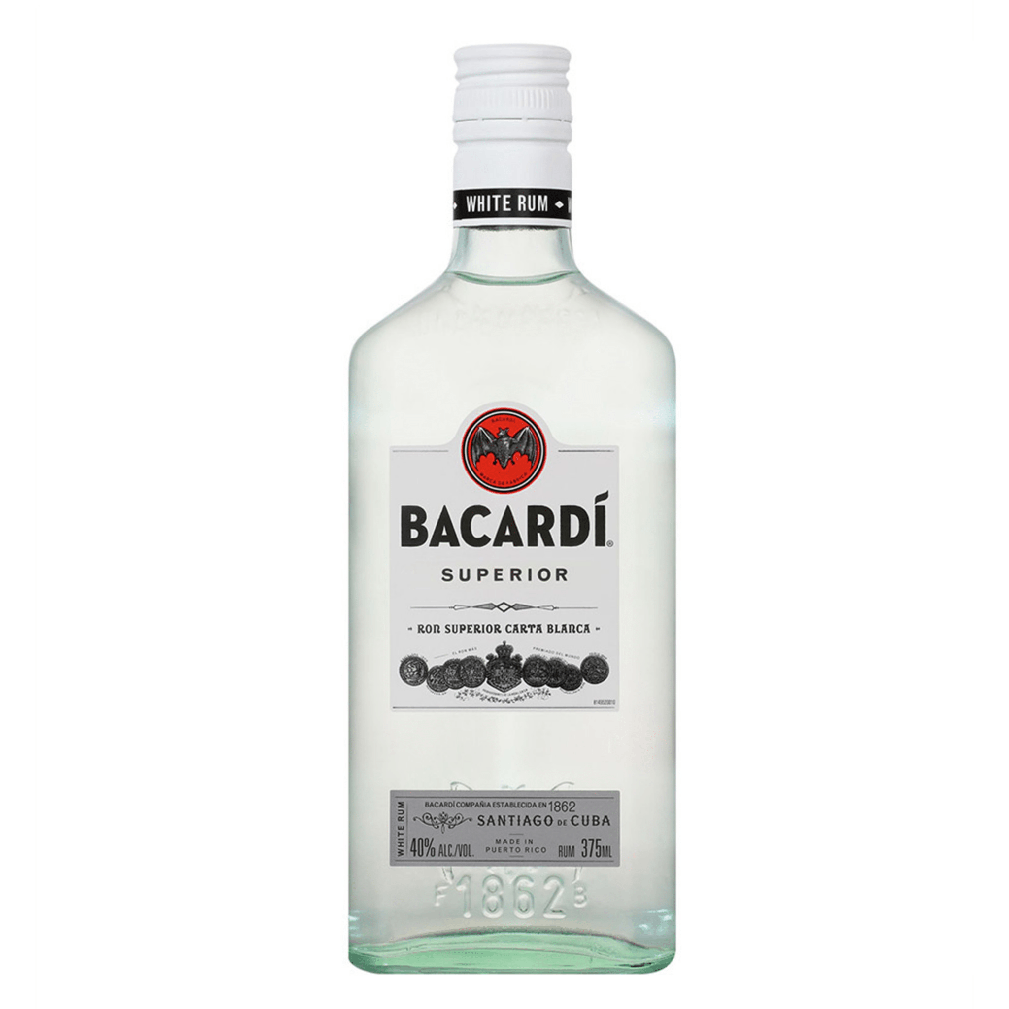 Bacardi Superior Rum 375ml - Liquor Boutique