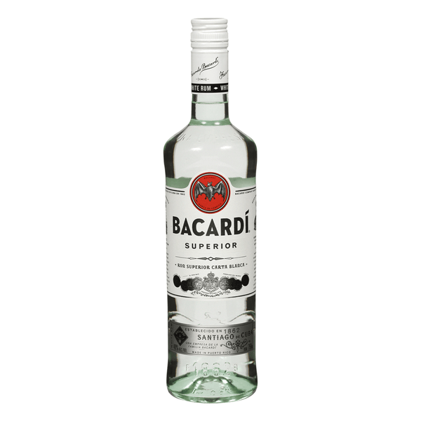 Bacardi Superior Rum 750ml - Liquor Boutique